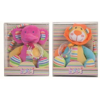 Bigbuy Hochet éléphant lion - Multicolore - Publicité Bigbuy Hochet éléphant lion - Multicolore - Publicité