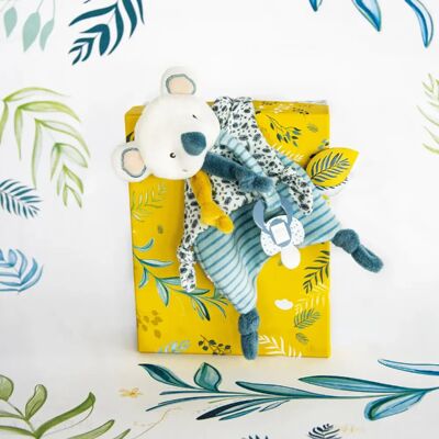 Linnea Doudou attache-sucette koala collection YOCA LE KOALA - Publicité Linnea Doudou attache-sucette koala collection YOCA LE KOALA - Publicité