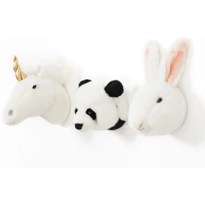 Linnea Peluche trophée mini set de 3 petites têtes Lovely - Publicité Linnea Peluche trophée mini set de 3 petites têtes Lovely - Publicité