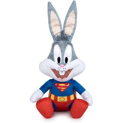 Play By Play Looney Tunes - Peluche 100th Anniversary Superheroes Bugs Bunny 20 cm - Publicité Play By Play Looney Tunes - Peluche 100th Anniversary Superheroes Bugs Bunny 20 cm - Publicité