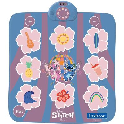 Lexibook Tapis de danse Stitch électronique, Bluetooth et lumineux avec 6 modes de jeu - Publicité Lexibook Tapis de danse Stitch électronique, Bluetooth et lumineux avec 6 modes de jeu - Publicité