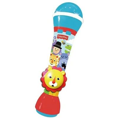 Microphone Fisher Price - Microphone Jouet - Son - Plastique - Publicité Microphone Fisher Price - Microphone Jouet - Son - Plastique - Publicité