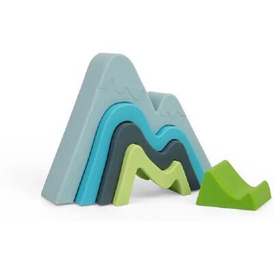 Bigjigs Toys Montagne Empileuse Silicone - Publicité Bigjigs Toys Montagne Empileuse Silicone - Publicité
