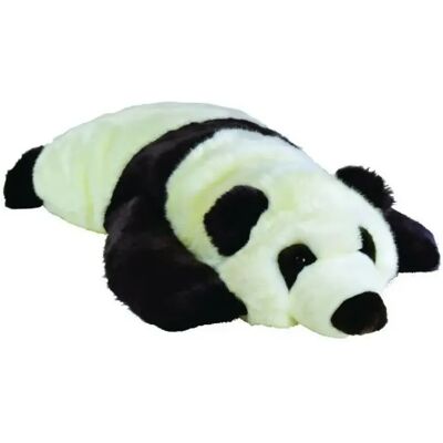 Jemini peluche panda allongée - 70 cm - Publicité Jemini peluche panda allongée - 70 cm - Publicité