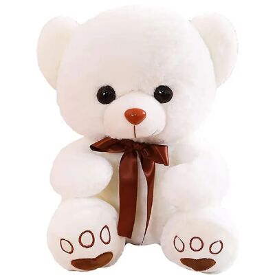 Générique Ours en peluche - Blanc - Publicité Générique Ours en peluche - Blanc - Publicité