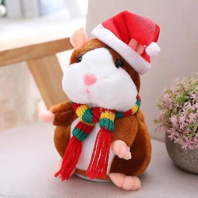 Générique Jouet hamster parlant en peluche - Marron - Publicité Générique Jouet hamster parlant en peluche - Marron - Publicité