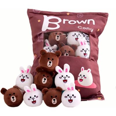 Universal Set Peluche Cony Sac - 8 pcs - Publicité Universal Set Peluche Cony Sac - 8 pcs - Publicité