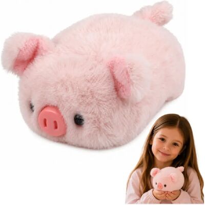 Lean Toys Peluche Cochon Rose Douce Peluche Rose 16 cm - Publicité Lean Toys Peluche Cochon Rose Douce Peluche Rose 16 cm - Publicité