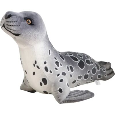 Lean Toys Peluche Doudou Phoque Gris 37cm - Publicité Lean Toys Peluche Doudou Phoque Gris 37cm - Publicité