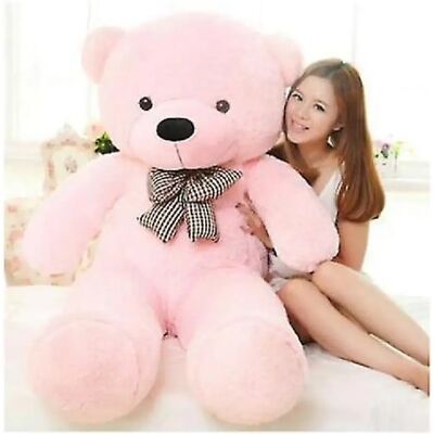 Générique Peluche ours géant en peluche synthétique - Rose - Publicité Générique Peluche ours géant en peluche synthétique - Rose - Publicité