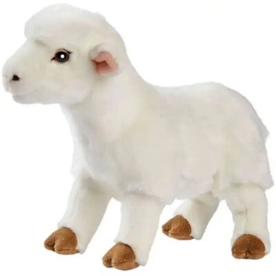 Peluche mouton blanc ANIMA - Douce 28cm - Publicité Peluche mouton blanc ANIMA - Douce 28cm - Publicité