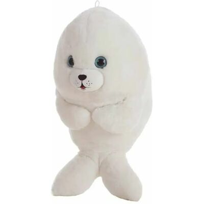 BigBuy Jouet en Peluche de Phoque Blanc pour Enfants - Jouet en Peluche - Publicité BigBuy Jouet en Peluche de Phoque Blanc pour Enfants - Jouet en Peluche - Publicité