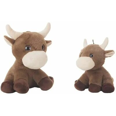 Bigbuy Peluche vache pour bébé - Marron - Publicité Bigbuy Peluche vache pour bébé - Marron - Publicité