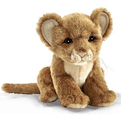 Petit lion en peluche marron - Jouet doux Hansa - Publicité Petit lion en peluche marron - Jouet doux Hansa - Publicité