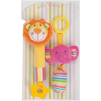 BigBuy - Fun Teething Rattle - 2 unités - Teething Rattle - Publicité BigBuy - Fun Teething Rattle - 2 unités - Teething Rattle - Publicité