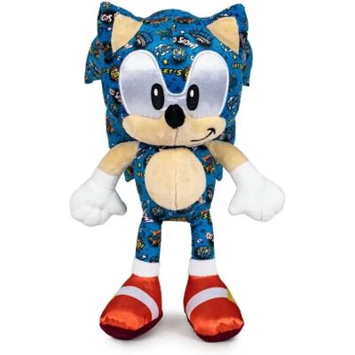 PLAY BY PLAY Sonic Pop Comic - Peluche 30 cm - Publicité PLAY BY PLAY Sonic Pop Comic - Peluche 30 cm - Publicité