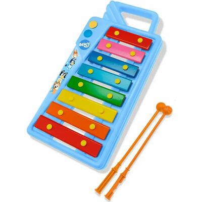REIG Xylophone Bluey Plastique - Publicité REIG Xylophone Bluey Plastique - Publicité