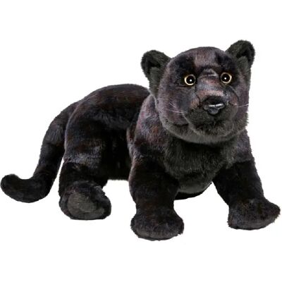 Anima Peluche panthère noire couchée - 42 cm - Publicité Anima Peluche panthère noire couchée - 42 cm - Publicité