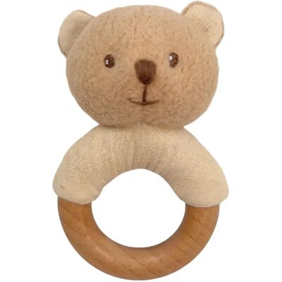 Egmont toys Hochet bébé Marcel ourson - Beige - Publicité Egmont toys Hochet bébé Marcel ourson - Beige - Publicité