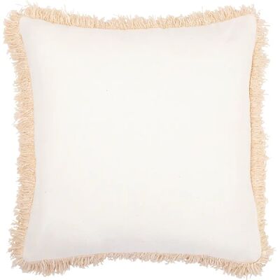 PRIVATEFLOOR Coussin Anja en Viscose - Crème - Carré 50x50 cm - Coussin - Publicité PRIVATEFLOOR Coussin Anja en Viscose - Crème - Carré 50x50 cm - Coussin - Publicité