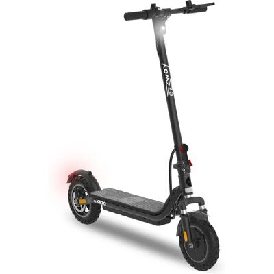 UrbanGlide Trottinette électrique EZWAY EX100 - 25 km/h, 25 km d'autonomie, batterie 21,6V 10,4Ah, frein à disque, pneus tout-terrain 10 - Publicité UrbanGlide Trottinette électrique EZWAY EX100 - 25 km/h, 25 km d'autonomie, batterie 21,6V 10,4Ah, frein à disque, pneus tout-terrain 10 - Publicité