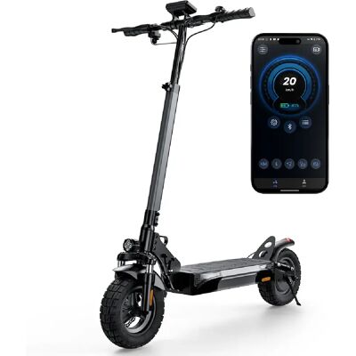 Trottinette électrique Pliable iScooter W9 10" Moteur 1000W 14AH Noir - Publicité Trottinette électrique Pliable iScooter W9 10" Moteur 1000W 14AH Noir - Publicité