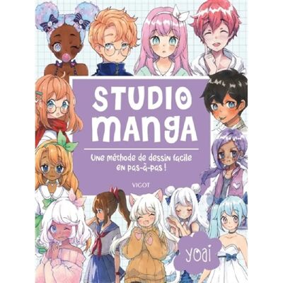 Studio manga : une méthode de dessin facile en pas-à-pas ! - Publicité Studio manga : une méthode de dessin facile en pas-à-pas ! - Publicité