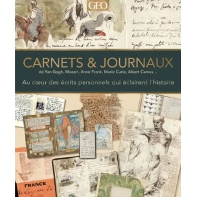 ***Livres*** Carnets & journaux : de Van Gogh, Mozart, Anne Frank, Marie Curie, Albert Camus... : au coeur des écrits personnels qui éclairent l'histoire - Publicité ***Livres*** Carnets & journaux : de Van Gogh, Mozart, Anne Frank, Marie Curie, Albert Camus... : au coeur des écrits personnels qui éclairent l'histoire - Publicité