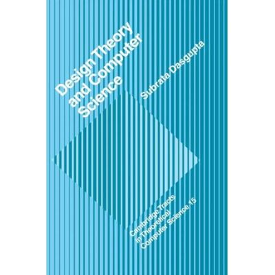 ***Livres*** Design Theory and Computer Science - Publicité ***Livres*** Design Theory and Computer Science - Publicité