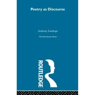 ***Livres*** Poetry as Discourse - Publicité ***Livres*** Poetry as Discourse - Publicité