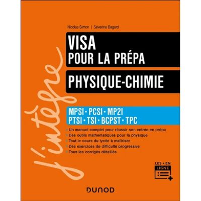 ***Livres*** Physique chimie : MPSI, PCSI, MP2I, PTSI, TSI, BCPST, TPC - Publicité ***Livres*** Physique chimie : MPSI, PCSI, MP2I, PTSI, TSI, BCPST, TPC - Publicité