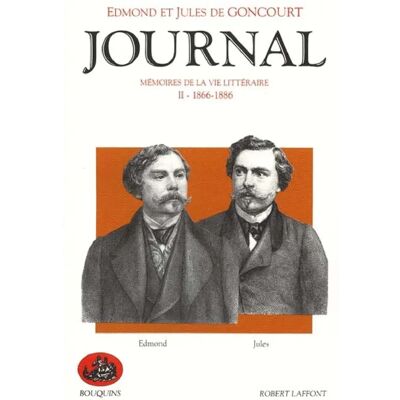 Journal : mémoire de la vie littéraire, 1851-1896. Vol. 2. 1866-1886 - Publicité Journal : mémoire de la vie littéraire, 1851-1896. Vol. 2. 1866-1886 - Publicité