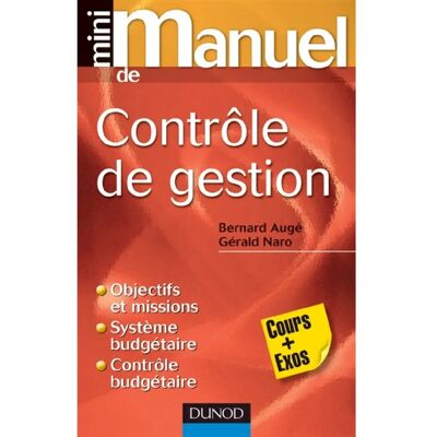 ***Livres*** Mini-manuel de contrôle de gestion : cours + QCM-QROC - Publicité ***Livres*** Mini-manuel de contrôle de gestion : cours + QCM-QROC - Publicité