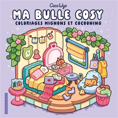 ***Livres*** Ma bulle cosy : coloriages mignons et cocooning - Publicité ***Livres*** Ma bulle cosy : coloriages mignons et cocooning - Publicité