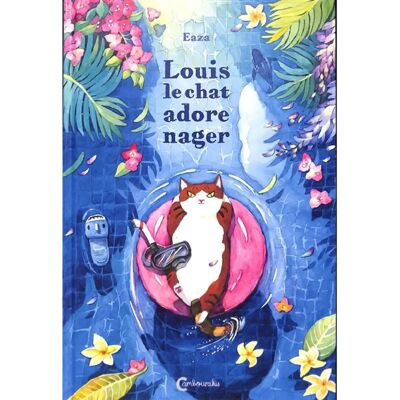 ***Livres*** Louis le chat adore nager - Publicité ***Livres*** Louis le chat adore nager - Publicité