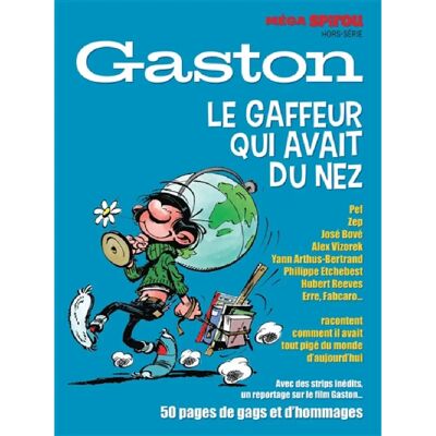 Méga Spirou, hors-série. Gaston : le gaffeur qui avait du nez - Publicité Méga Spirou, hors-série. Gaston : le gaffeur qui avait du nez - Publicité