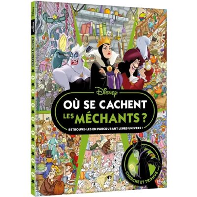 ***Livres*** Disney classiques : où se cachent les méchants ? : cherche et trouve - Publicité ***Livres*** Disney classiques : où se cachent les méchants ? : cherche et trouve - Publicité