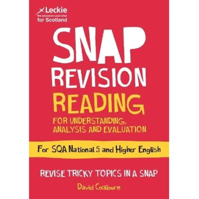 ***Livres*** National 5Higher English Revision Reading for Understanding Analysis and Evaluation - Publicité ***Livres*** National 5Higher English Revision Reading for Understanding Analysis and Evaluation - Publicité