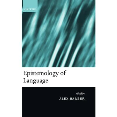 ***Livres*** Epistemology of Language - Publicité ***Livres*** Epistemology of Language - Publicité