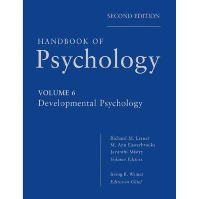 ***Livres*** Handbook of Psychology Developmental Psychology - Publicité ***Livres*** Handbook of Psychology Developmental Psychology - Publicité