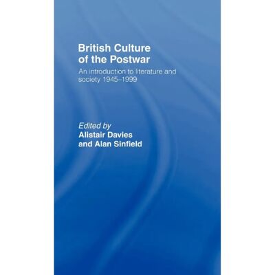 ***Livres*** British Culture of the PostWar - Publicité ***Livres*** British Culture of the PostWar - Publicité