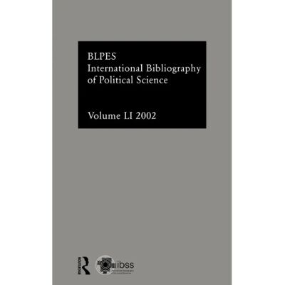 ***Livres*** IBSS Political Science 2002 Vol.51 - Publicité ***Livres*** IBSS Political Science 2002 Vol.51 - Publicité