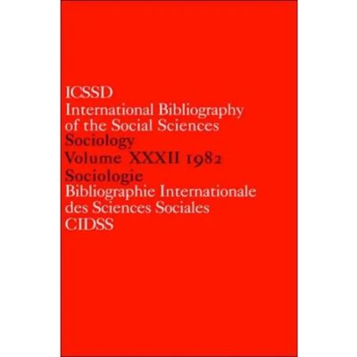 ***Livres*** IBSS Sociology 1982 Vol 32 - Publicité ***Livres*** IBSS Sociology 1982 Vol 32 - Publicité