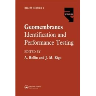 ***Livres*** Geomembranes Identification and Performance Testing - Publicité ***Livres*** Geomembranes Identification and Performance Testing - Publicité