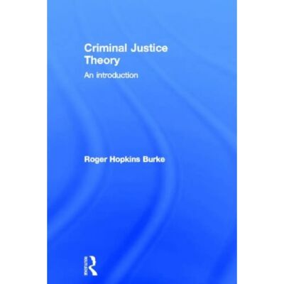 ***Livres*** Criminal Justice Theory - Publicité ***Livres*** Criminal Justice Theory - Publicité