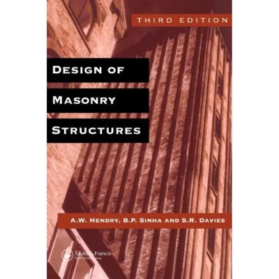 ***Livres*** Design of Masonry Structures - Publicité ***Livres*** Design of Masonry Structures - Publicité