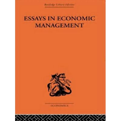 ***Livres*** Essays in Economic Management - Publicité ***Livres*** Essays in Economic Management - Publicité