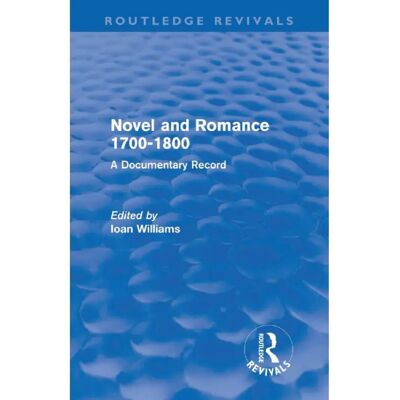 ***Livres*** Novel and Romance 17001800 Routledge Revivals - Publicité ***Livres*** Novel and Romance 17001800 Routledge Revivals - Publicité