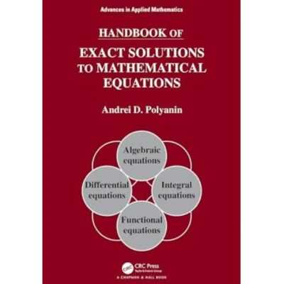 ***Livres*** Handbook of Exact Solutions to Mathematical Equations - Publicité ***Livres*** Handbook of Exact Solutions to Mathematical Equations - Publicité