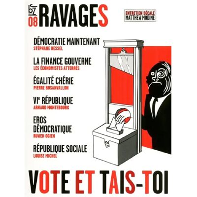 ***Livres*** Ravages, n° 8. Vote et tais-toi - Publicité ***Livres*** Ravages, n° 8. Vote et tais-toi - Publicité
